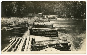 Brice - log dam