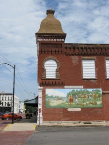 Zebulon Pike mural in Butler, Missouri