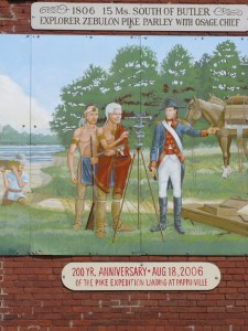 Mural by Dan Brewer, Butler, Missouri - seat of Bates County