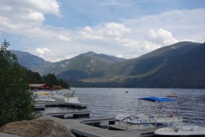 Largest natural lake in Colorado and headwaters of the Colorado River