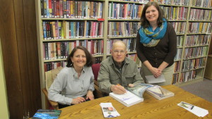 Angie Jones, Director of the St. Clair County Library, requested an autographed copy for a patron.